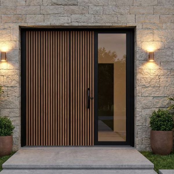 porte villa modèle 1